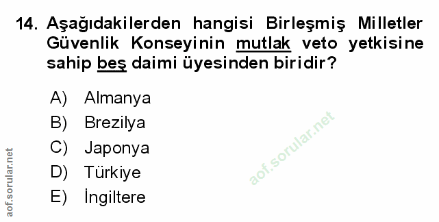 Soru 14