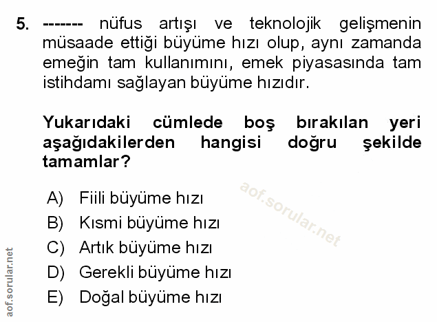 Soru 5