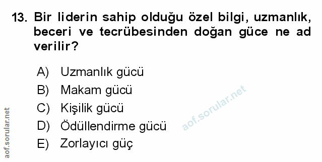 Soru 13