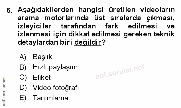 Soru 6