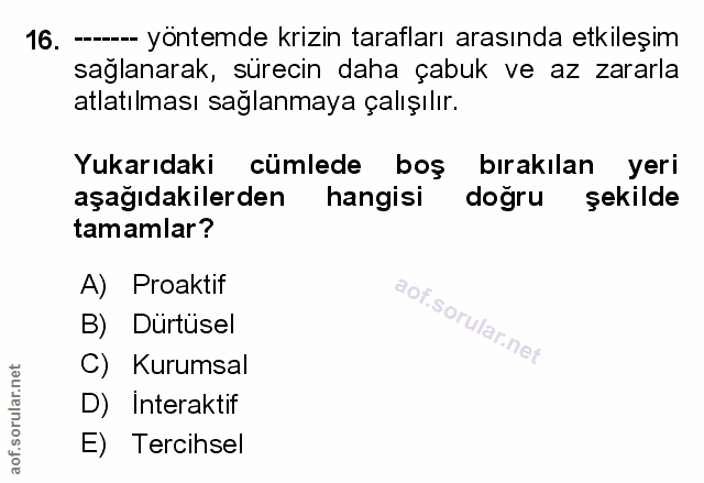 Soru 16