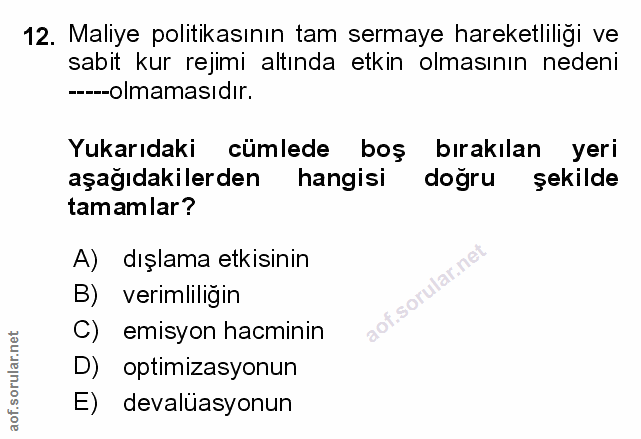 Soru 12