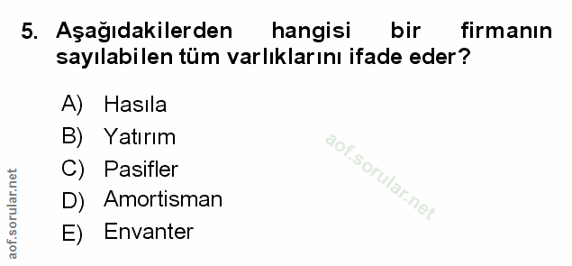 Soru 5