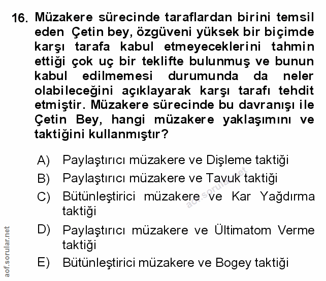 Soru 16