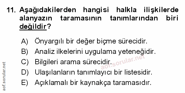 Soru 11