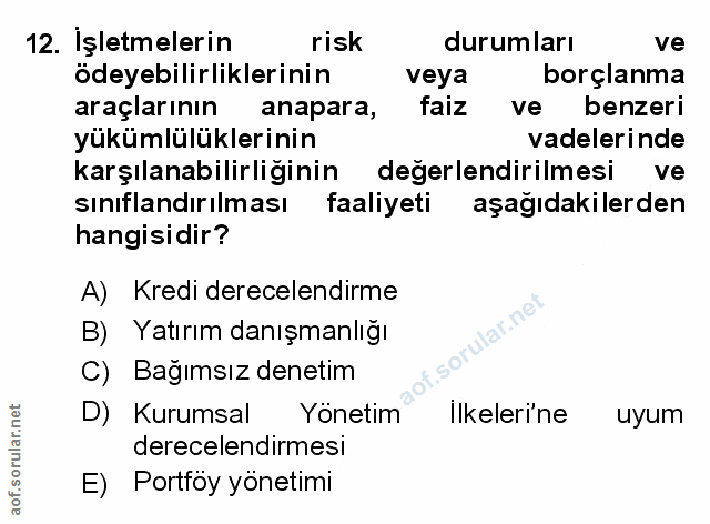 Soru 12