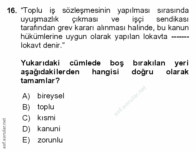 Soru 16