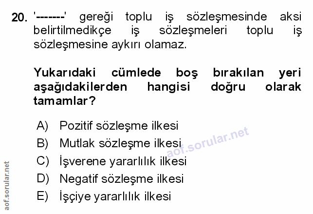Soru 20
