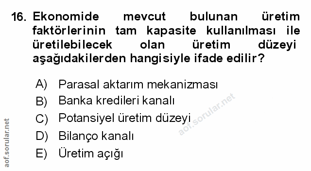 Soru 16