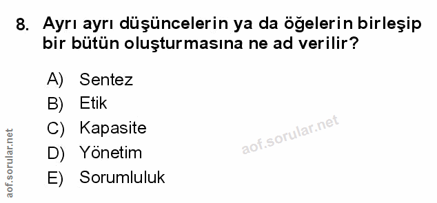 Soru 8