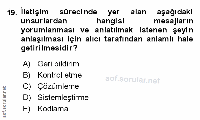 Soru 19