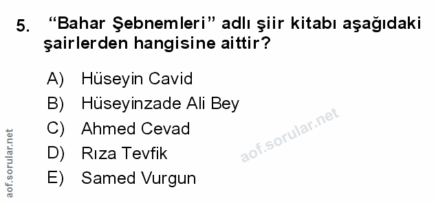 Soru 5