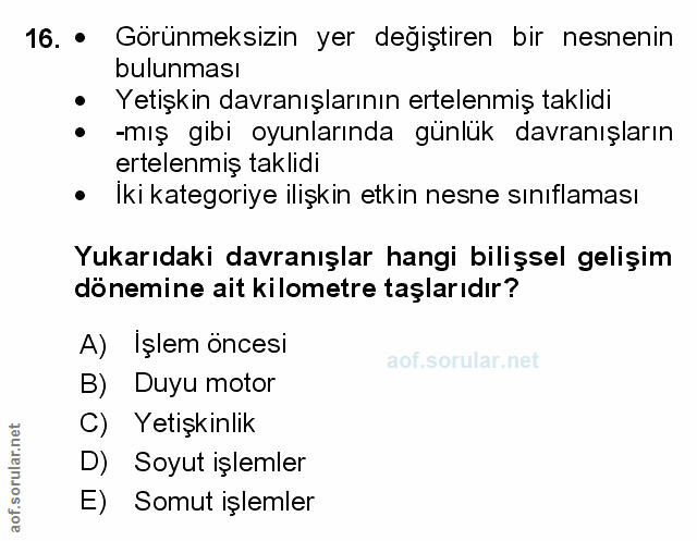 Soru 16