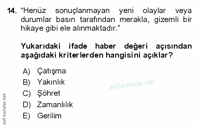 Soru 14