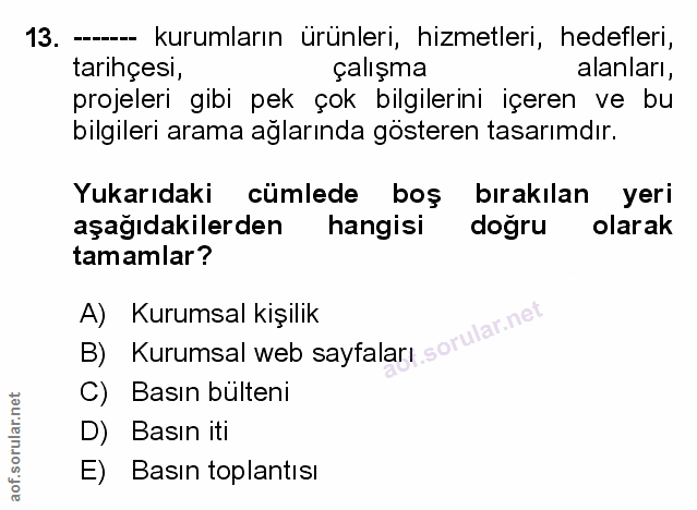 Soru 13