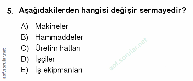 Soru 5