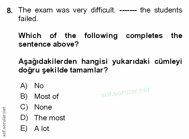 Soru 8