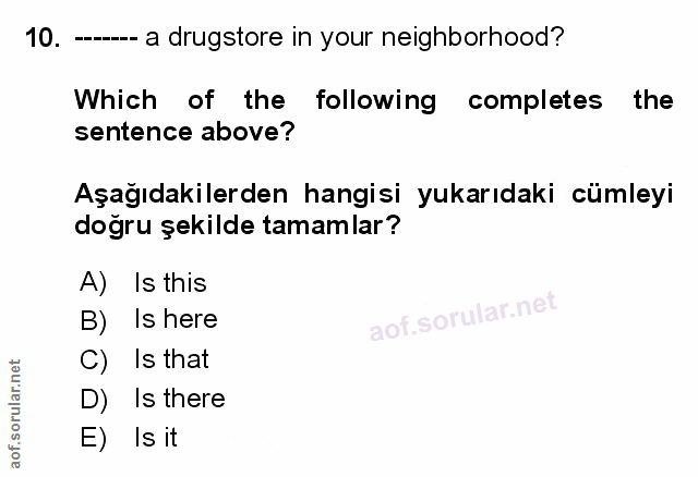 Soru 10