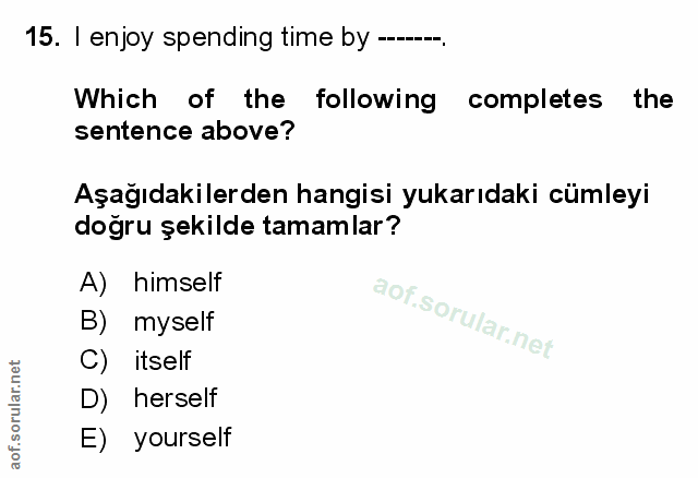 Soru 15