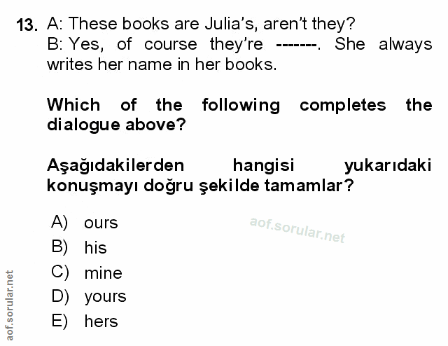 Soru 13