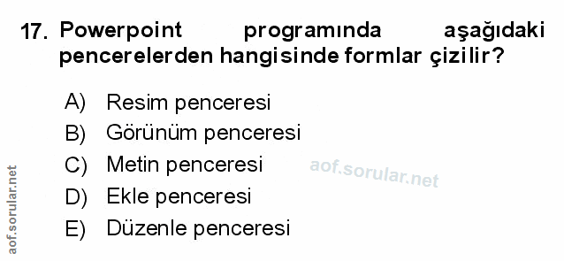 Soru 17