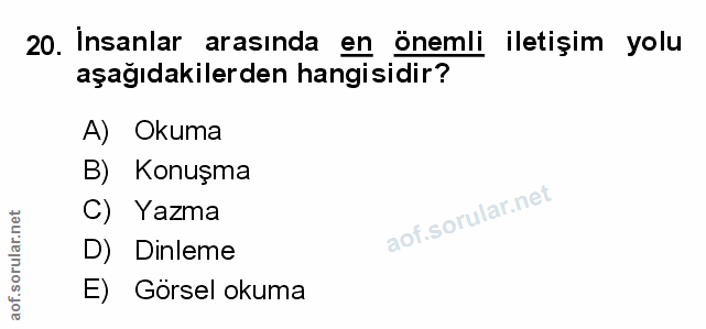 Soru 20