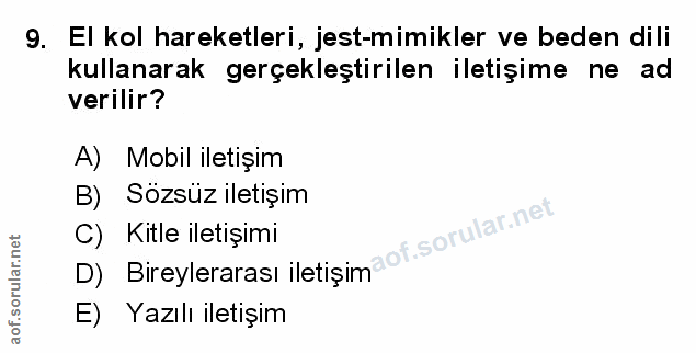Soru 9