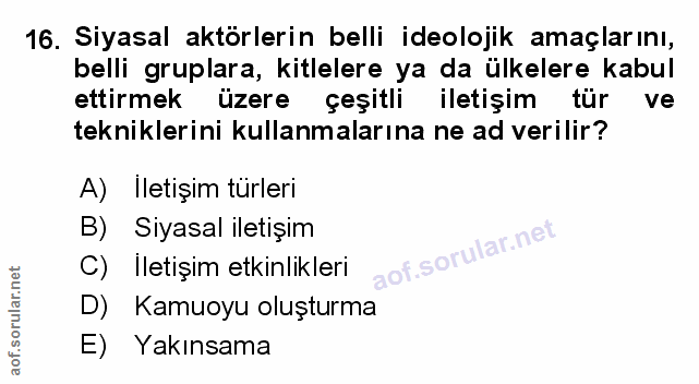 Soru 16