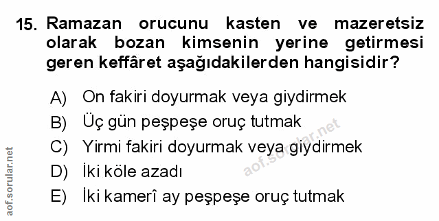 Soru 15