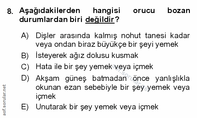 Soru 8