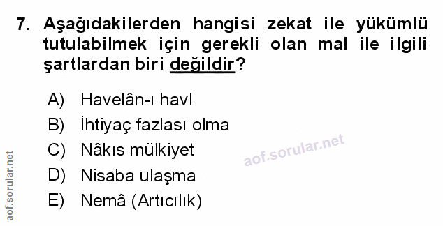 Soru 7