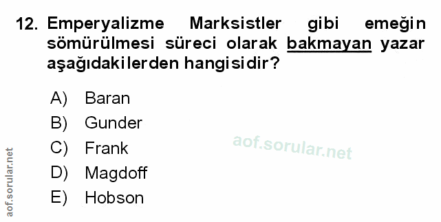 Soru 12