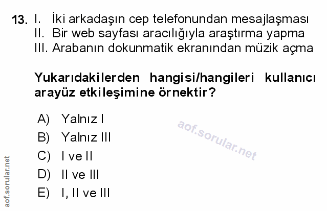 Soru 13