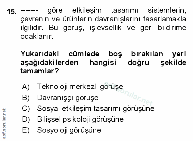 Soru 15