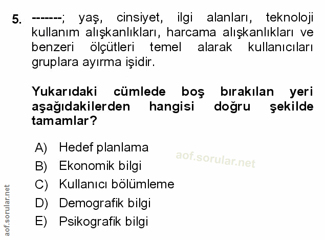 Soru 5