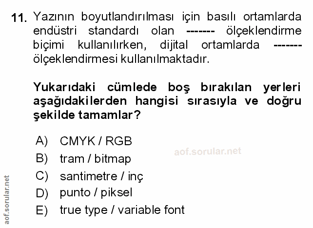Soru 11