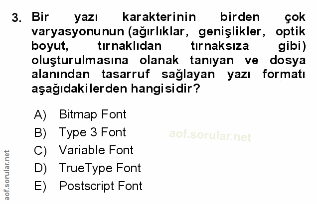 Soru 3