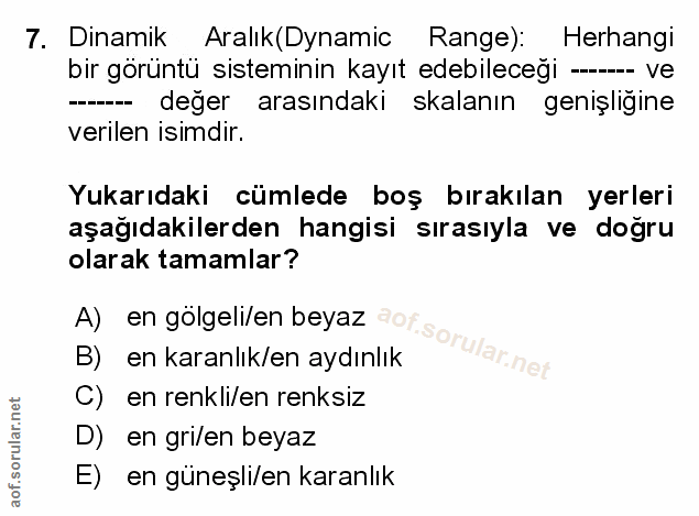 Soru 7