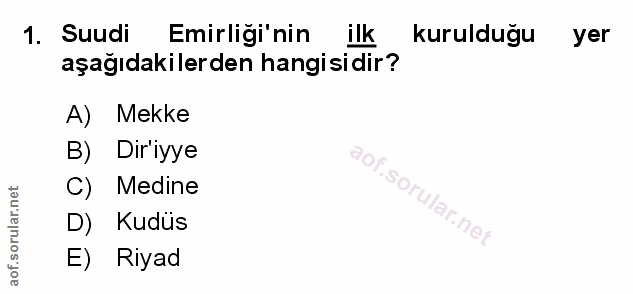 Soru 1