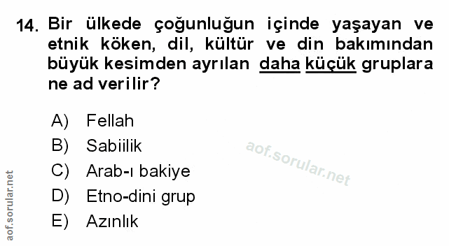 Soru 14