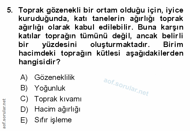 Soru 5
