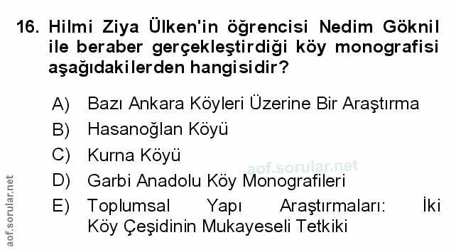 Soru 16