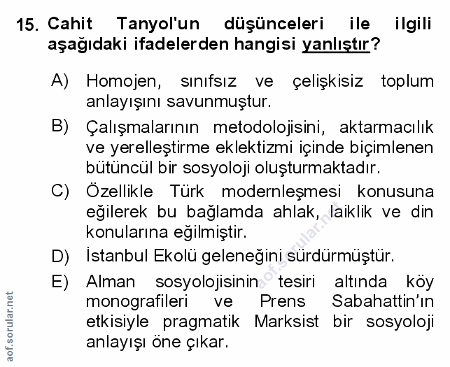 Soru 15