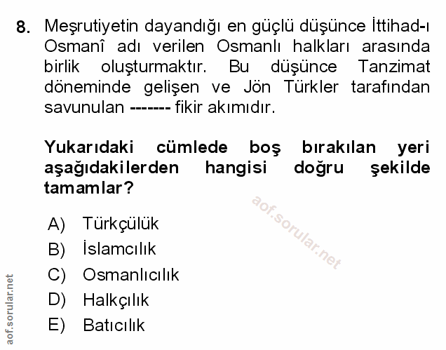 Soru 8