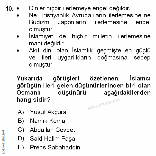 Soru 10