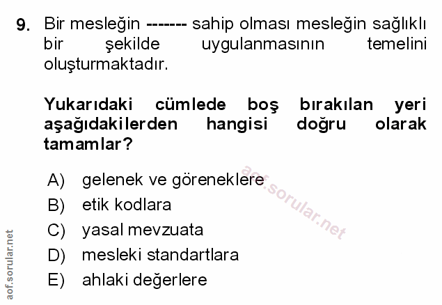 Soru 9