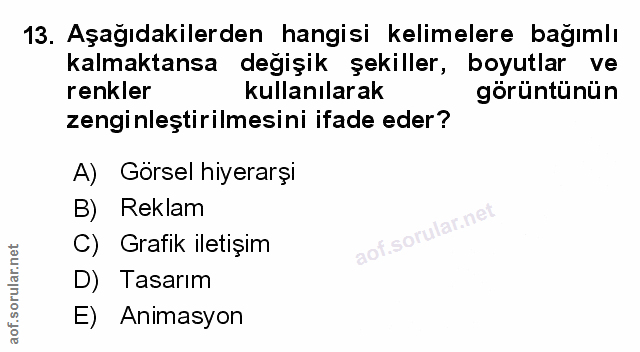 Soru 13