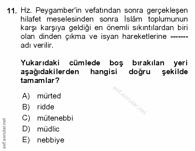 Soru 11