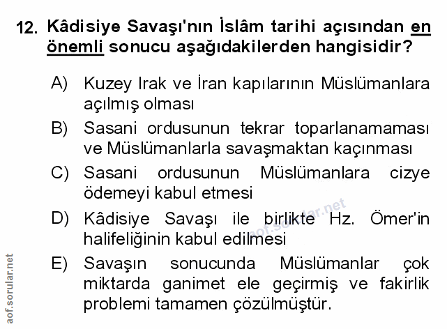 Soru 12