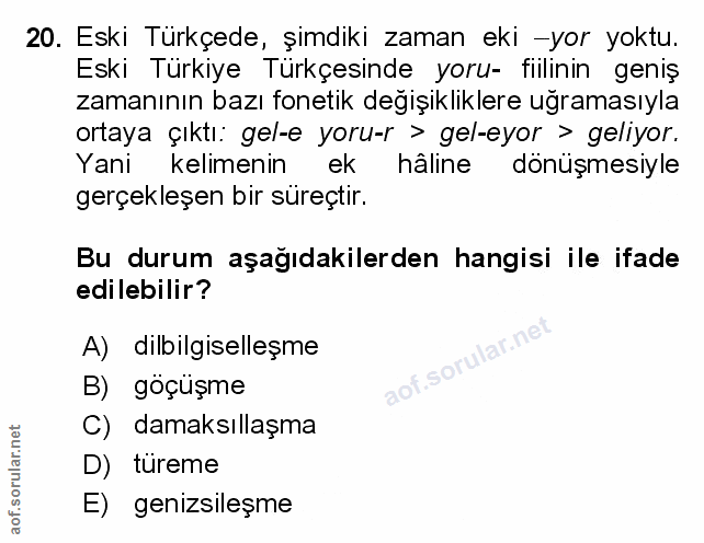 Soru 20